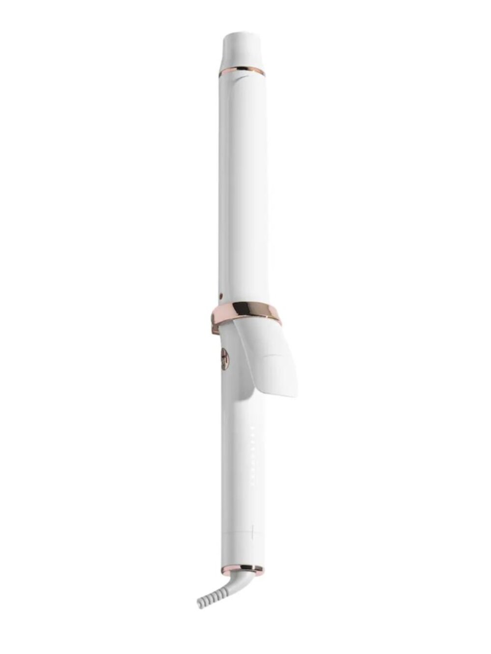 T3 SinglePass Curl X 1.25 inch Ceramic Extra-Long Barrel Curling Iron in White